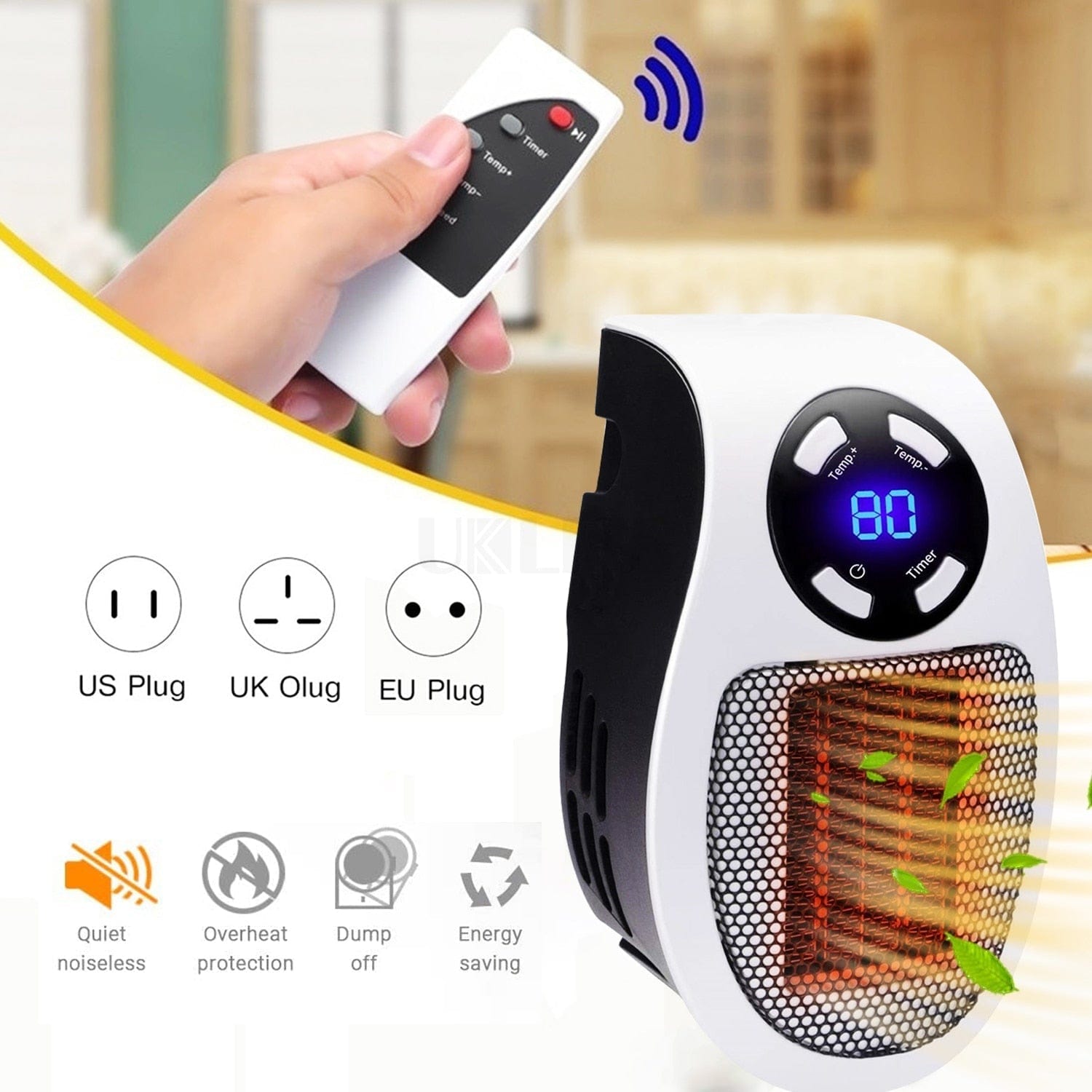 Mini Portable Electric Heater - Present Electronics 