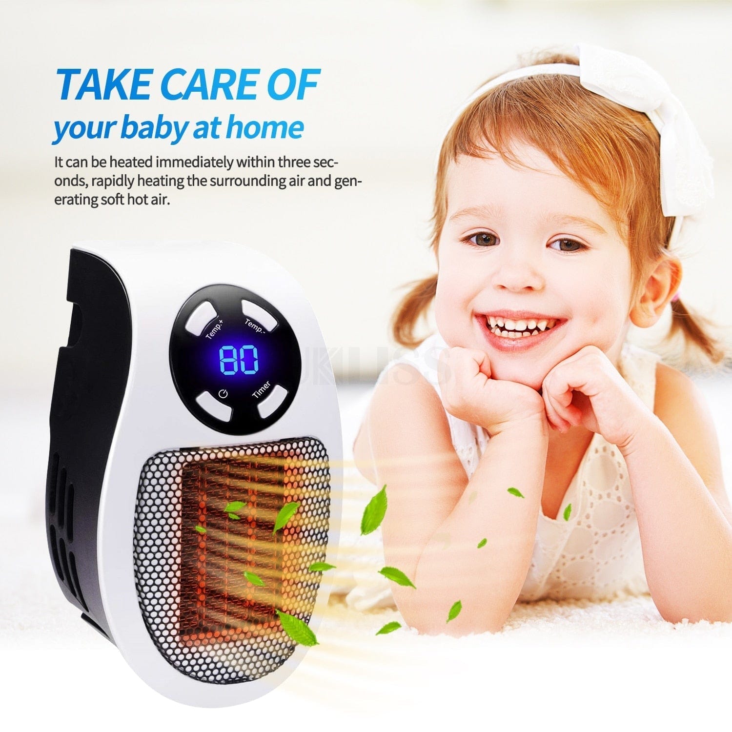 Mini Portable Electric Heater - Present Electronics 