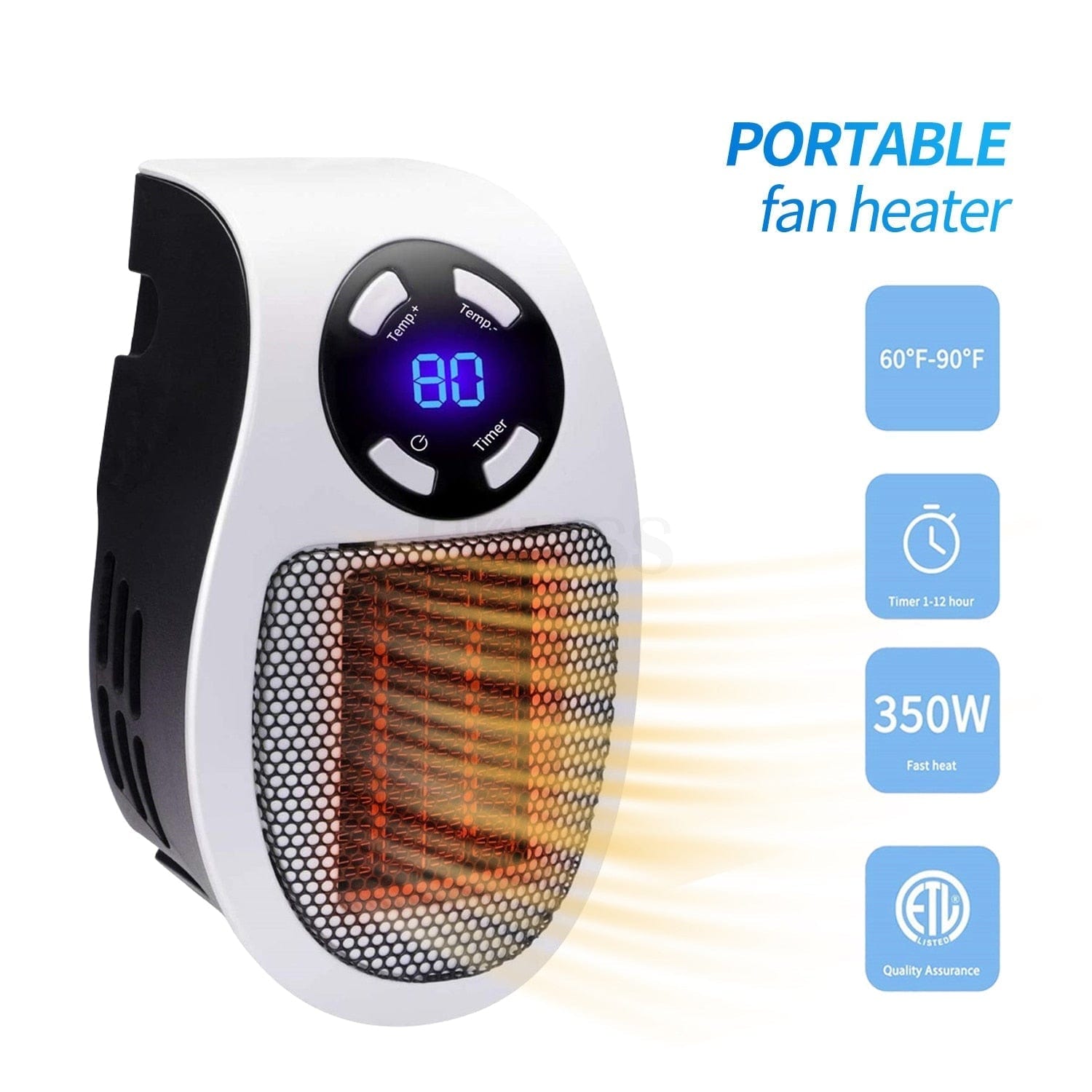 Mini Portable Electric Heater - Present Electronics 