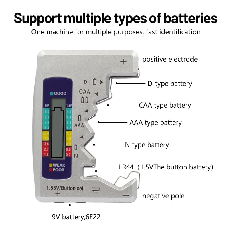 Universal Battery Power Detector - Present Electronics 