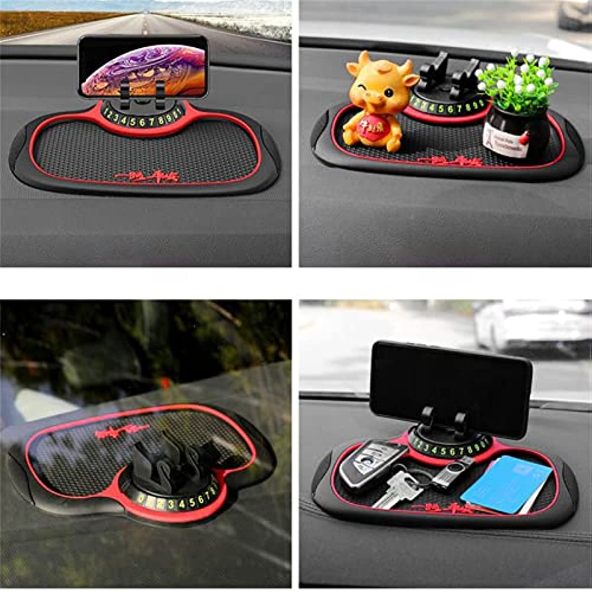 Instrument Panel Mobile Phone Bracket Anti-slip Mat - Present Electronics 